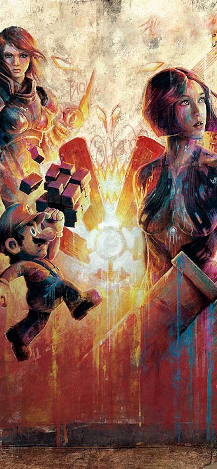 Iphone Xr The Walking Dead Wallpaper - Sam Spratt Mass Effect - HD Wallpaper 