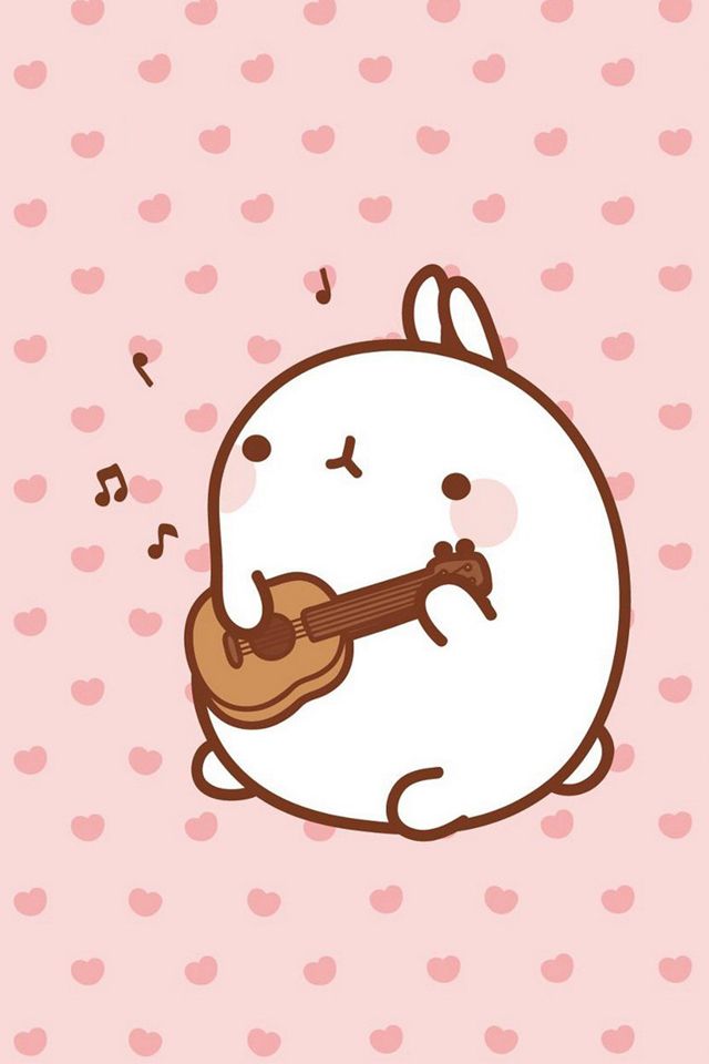 Cute Music Wallpapers - Molang Y Pío Pío - HD Wallpaper 