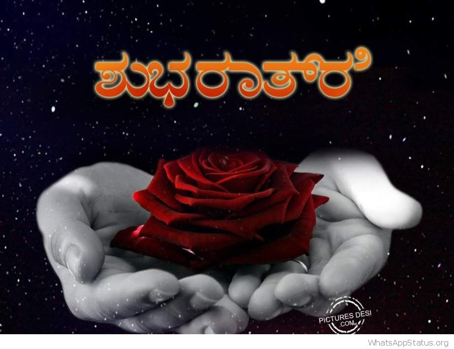 Good Night Kannada - Good Night Image In Kannada - HD Wallpaper 