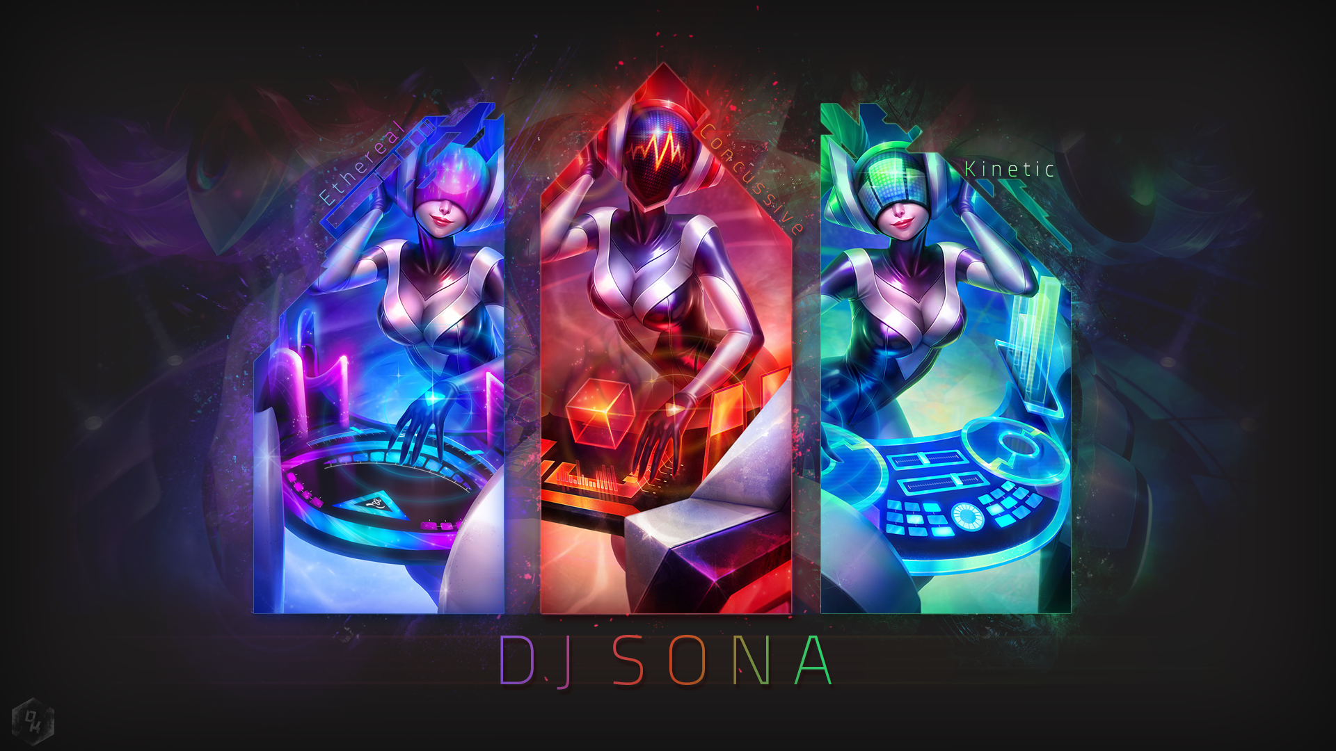 League Of Legends Wallpaper Dj Sona - HD Wallpaper 