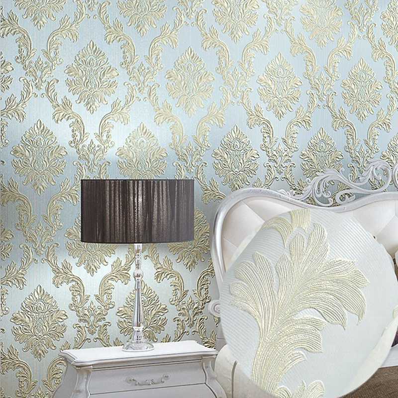 Wallpapers Youman Modern 3d Textured Damask Wallpaper - Wallpaper - HD Wallpaper 