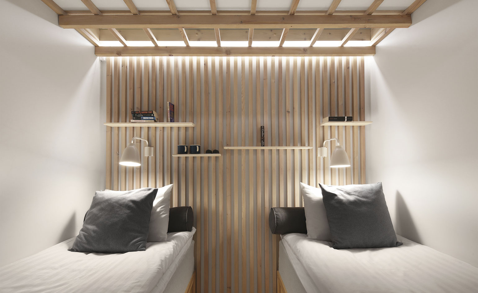 Minimalist Hotel Room Design - HD Wallpaper 