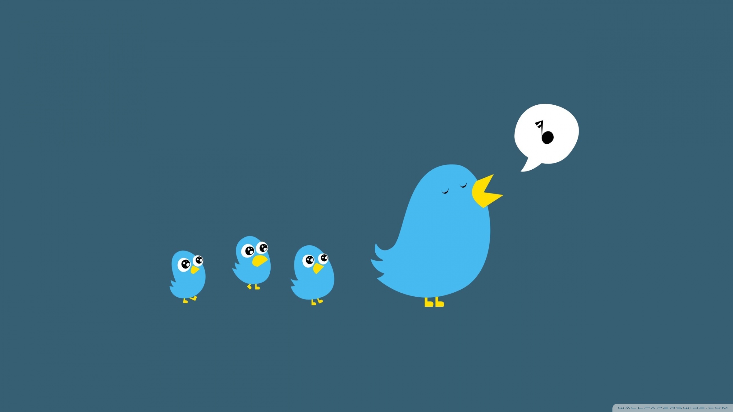 Facebook Cover Singing Birds - HD Wallpaper 