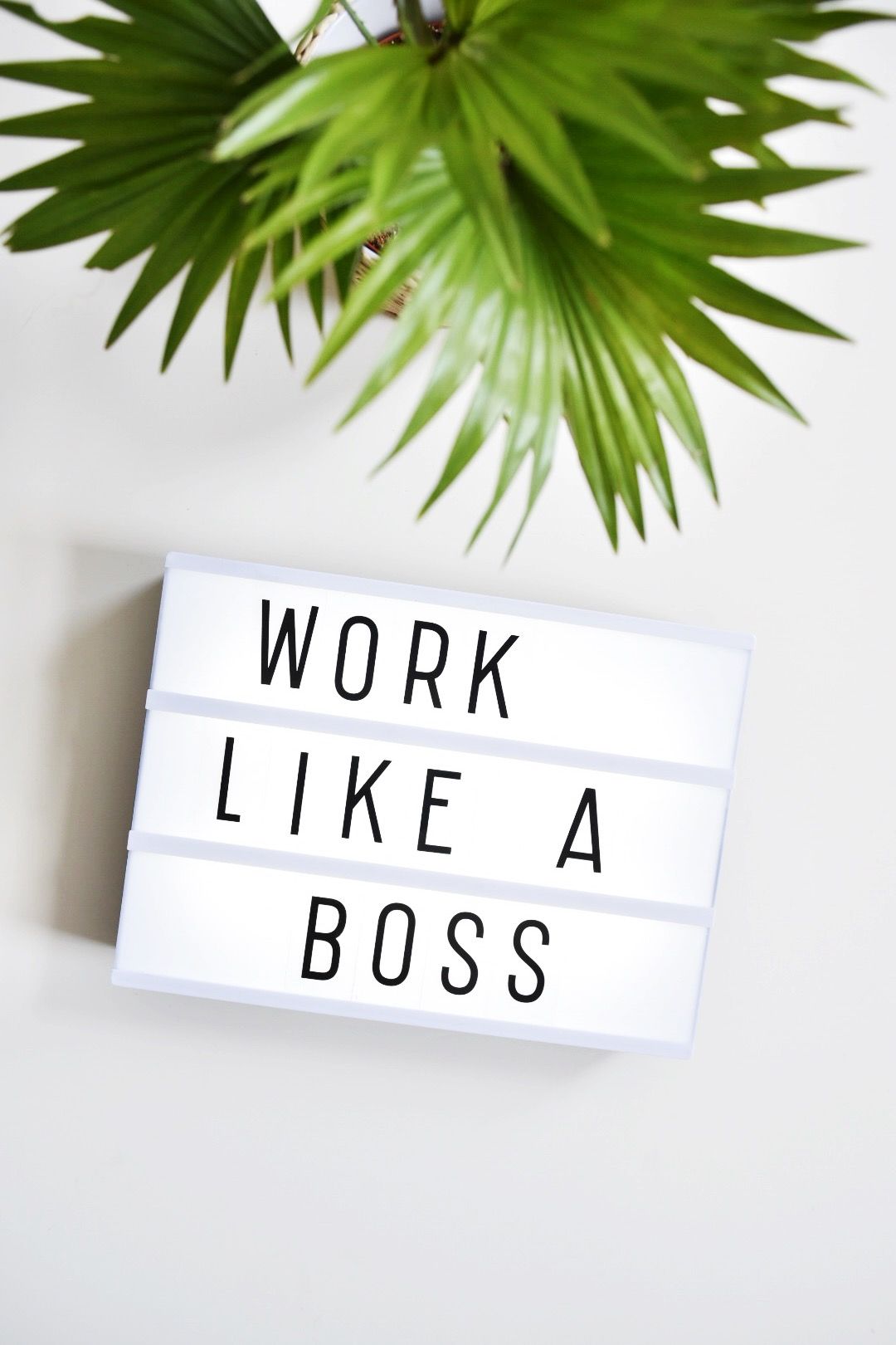 #ts34383 Work Like A Boss Wallpaper - Lightbox Work - HD Wallpaper 