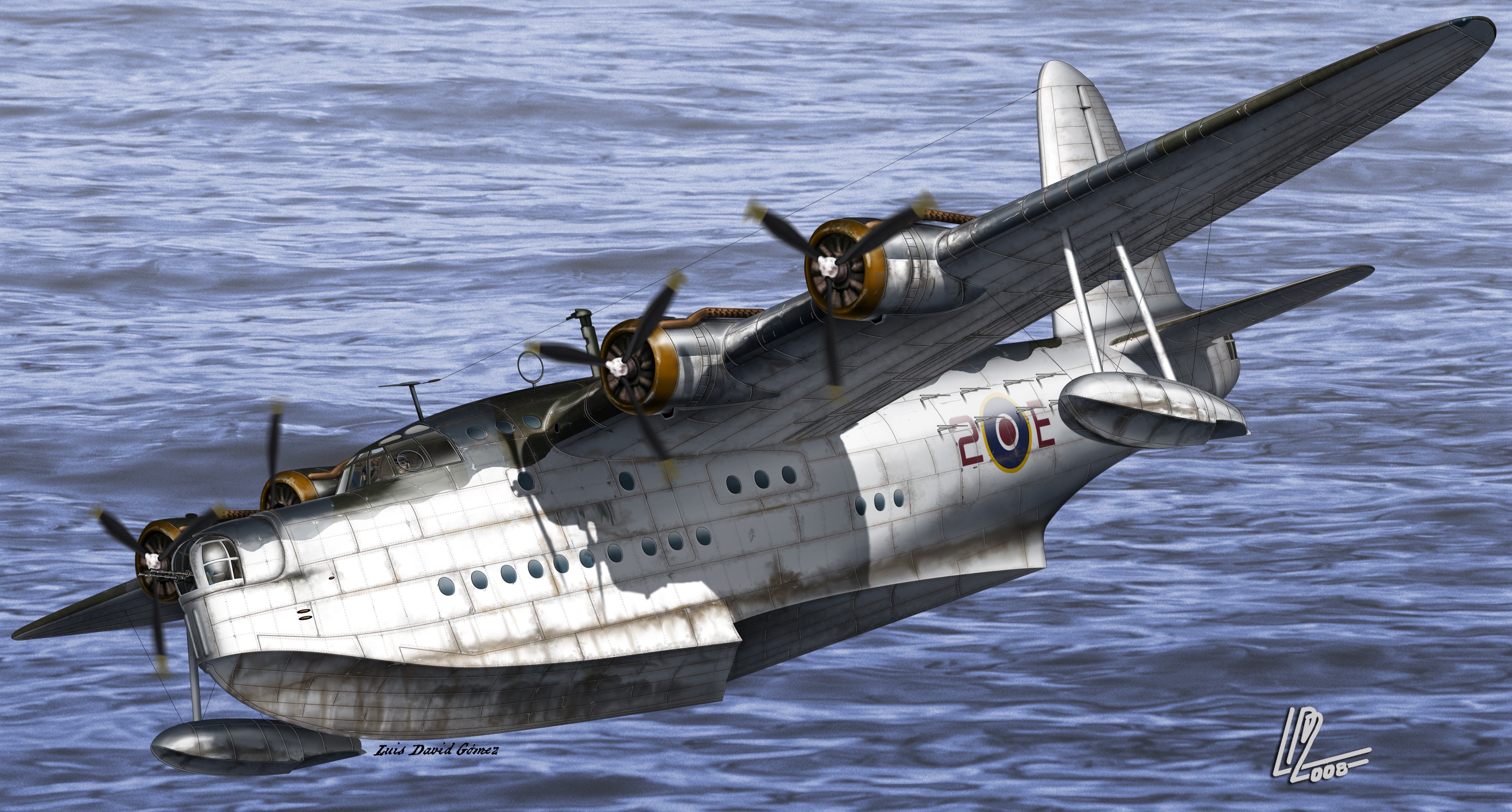 Sunderland Mk Iii - HD Wallpaper 