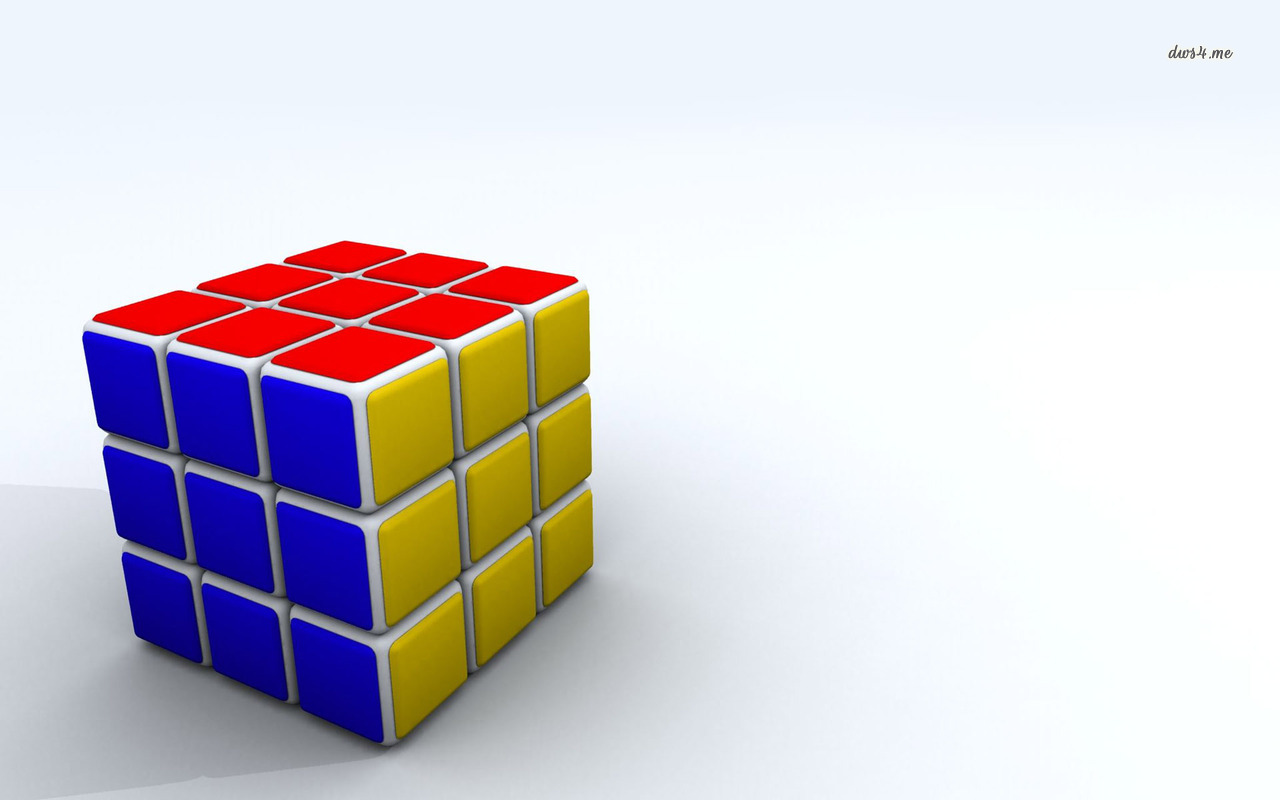Rubik Cube - HD Wallpaper 