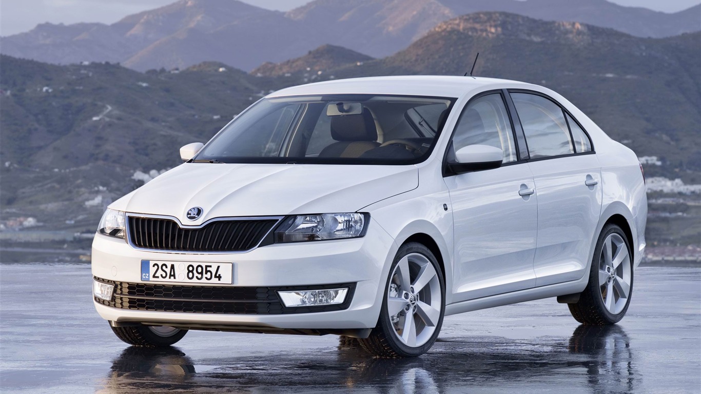 Skoda Rapid Auto Hd Wallpaper - Skoda Rapid 2009 Model - HD Wallpaper 