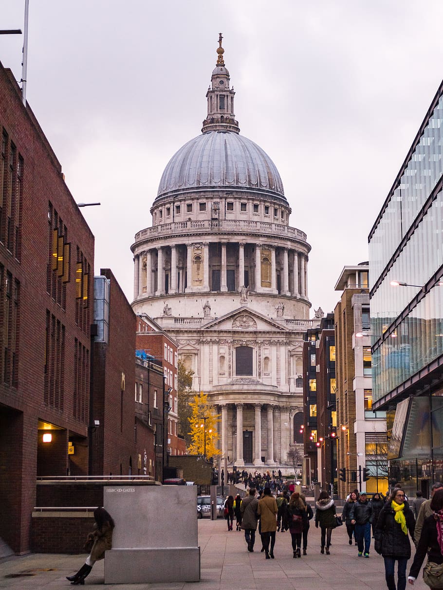 London, United Kingdom, St Paul S Cathedral , Cityscape, - St Paul's Cathedral - HD Wallpaper 