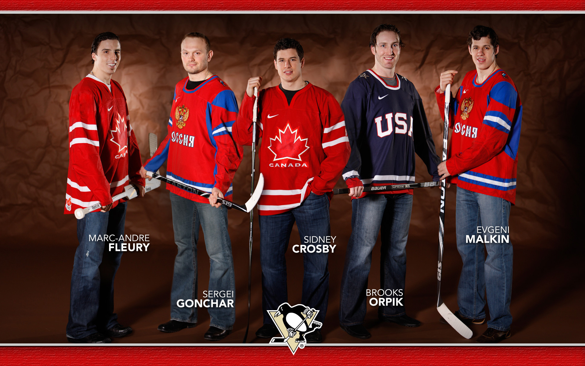 Penguins In The 2010 Winter Olympics - Sidney Crosby Olympics 2010 - HD Wallpaper 