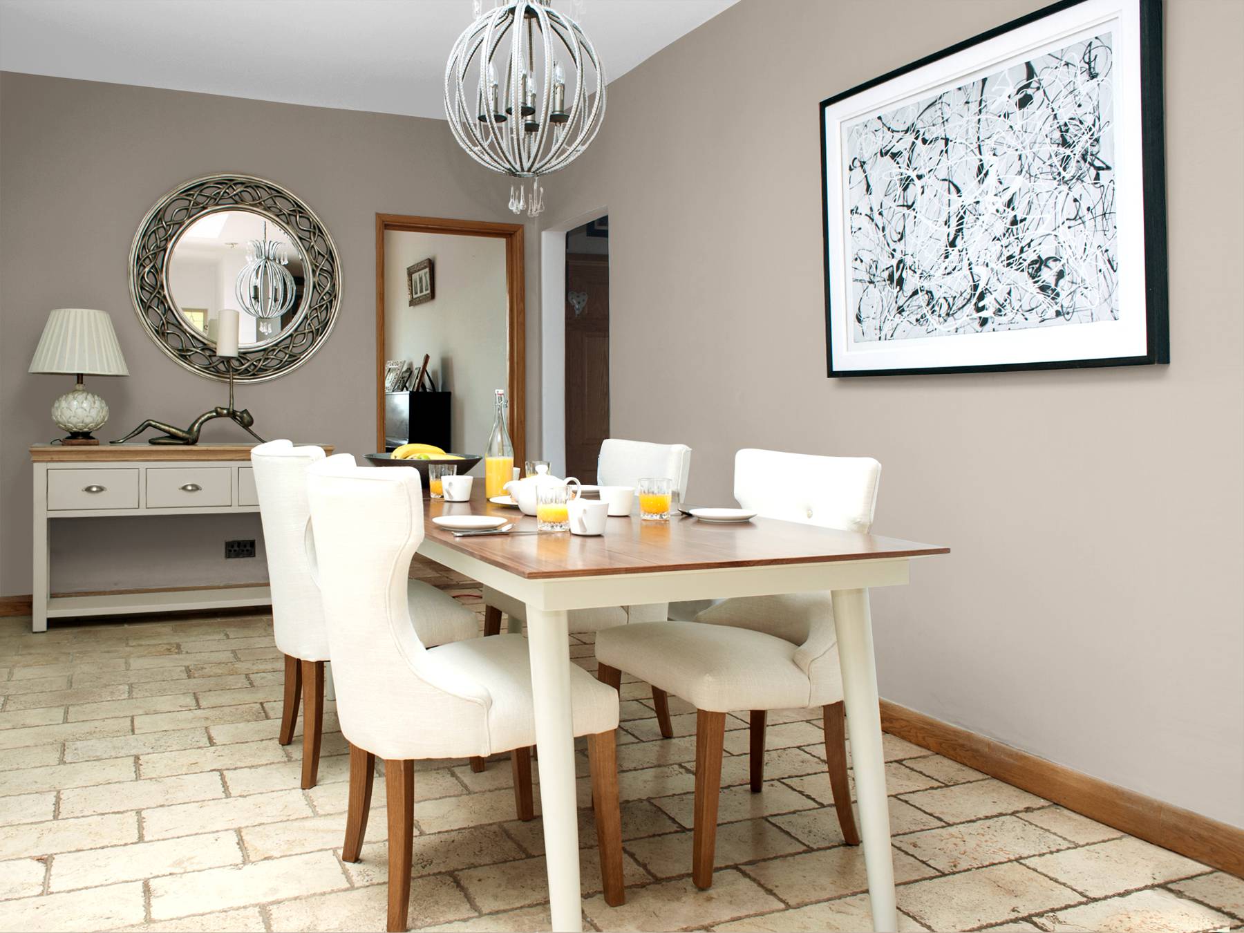 Ripple Roomset Image - Little Greene Crowe Hall Lane Punch - HD Wallpaper 