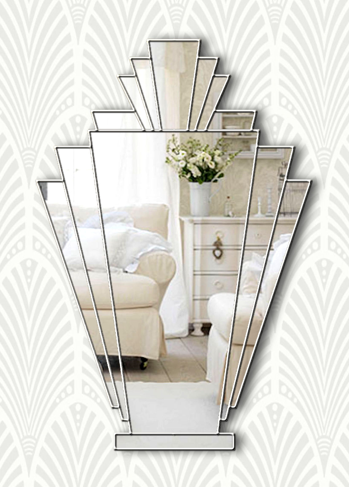 Art Deco Mirror Designs - HD Wallpaper 