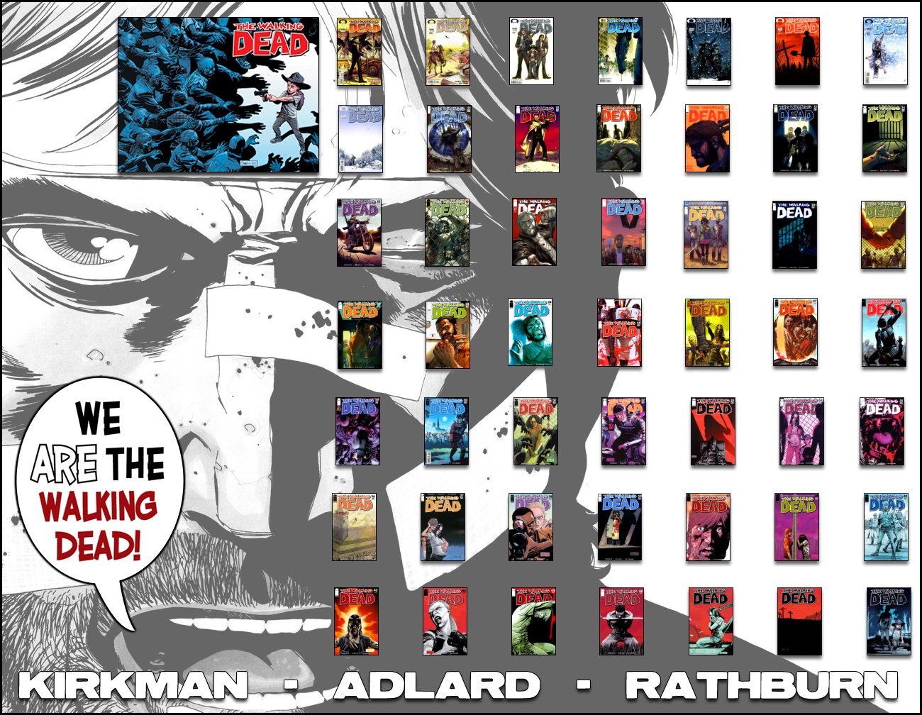 Walking Dead Comic Wallpaper Phone - HD Wallpaper 