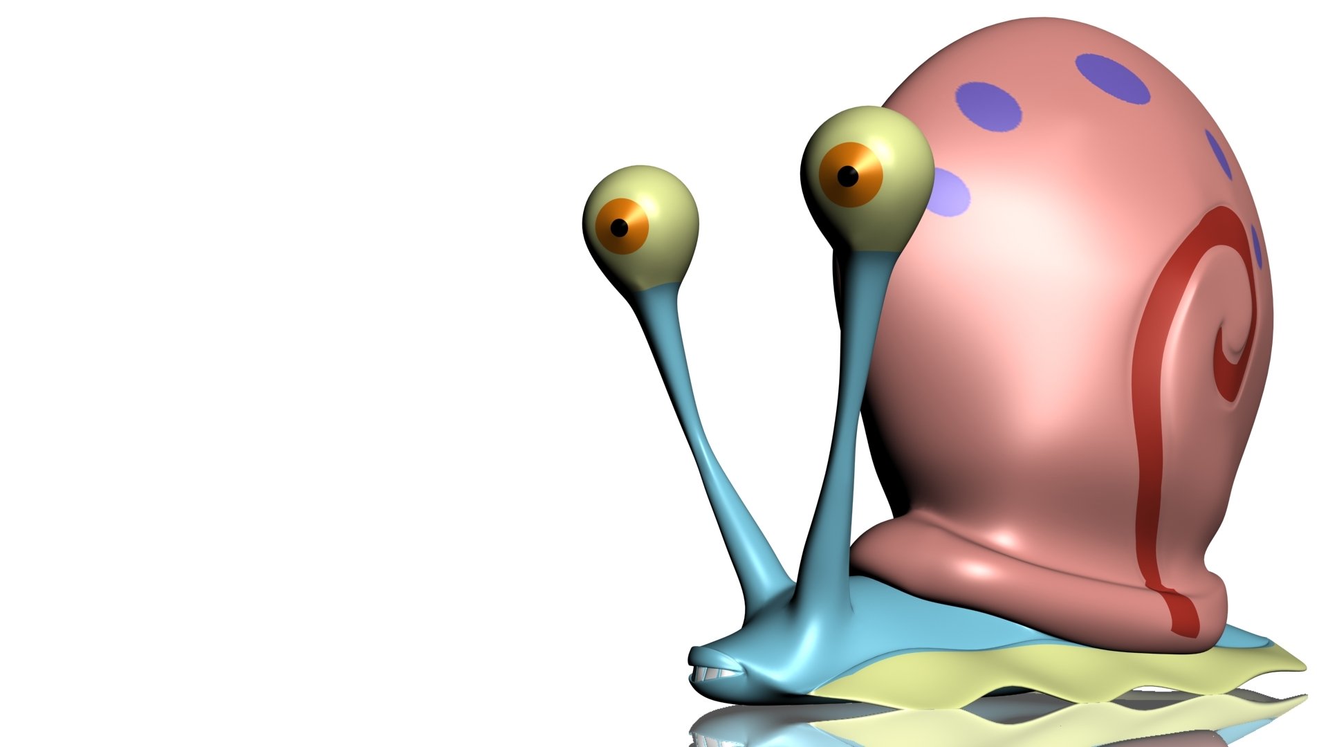 Gary The Snail 3d - HD Wallpaper 