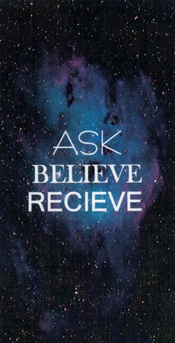 Ask, Attraction, And Believe Image - Attraction Believe In The Universe - HD Wallpaper 