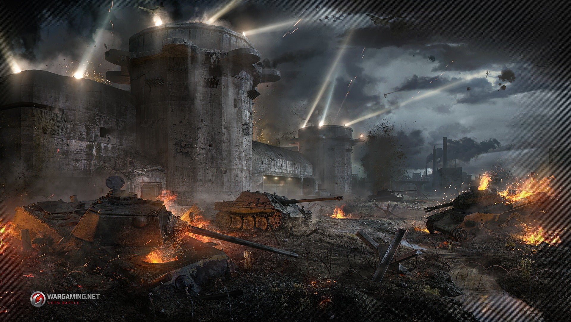World Of Tanks Concept Art - HD Wallpaper 