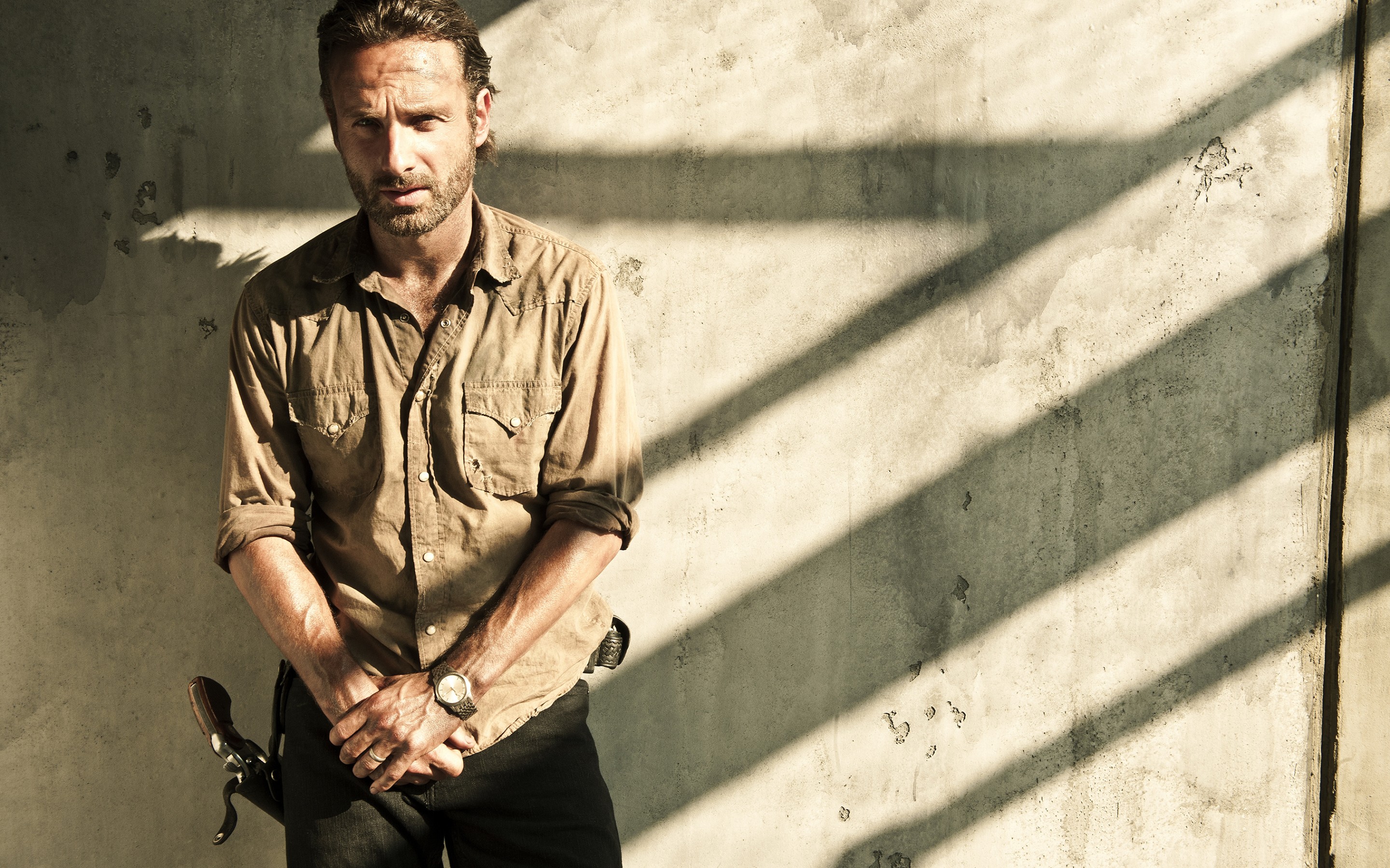 Wallpaper Of Rick Grimes, The Walking Dead, Tv-series - Walking Dead Rick Hd - HD Wallpaper 