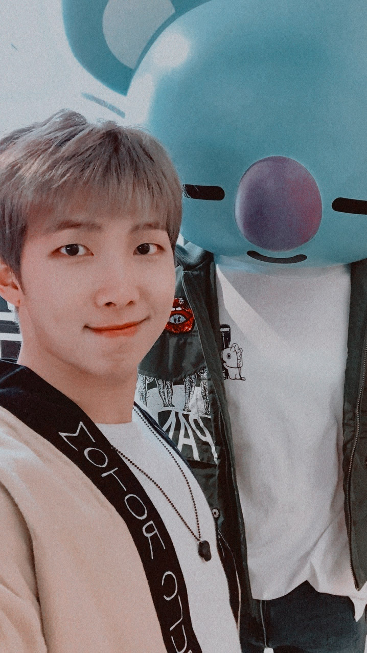 Image - Kim Namjoon And Koya - HD Wallpaper 