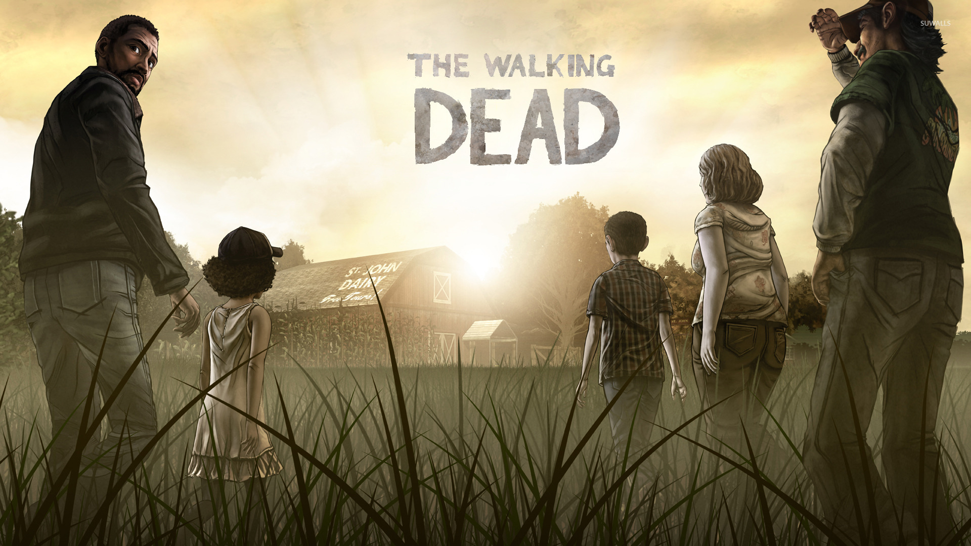 Walking Dead S1 Telltale - HD Wallpaper 