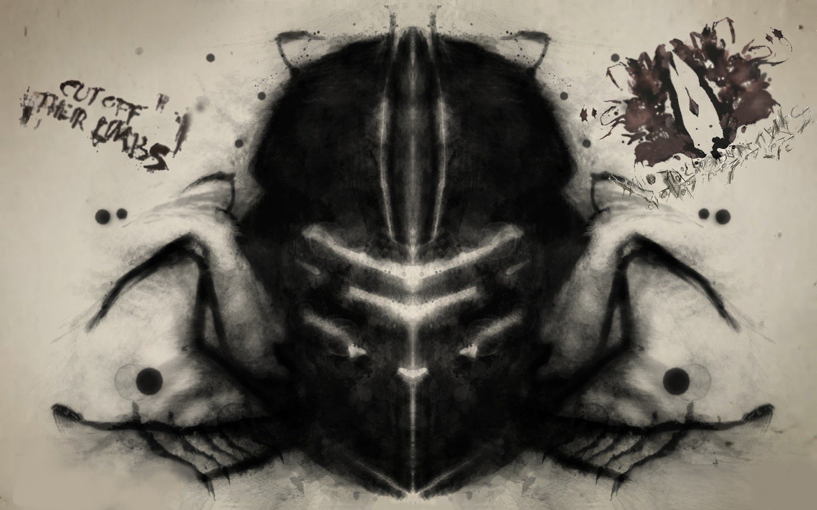 Dead Space 2 Ink Blot - HD Wallpaper 