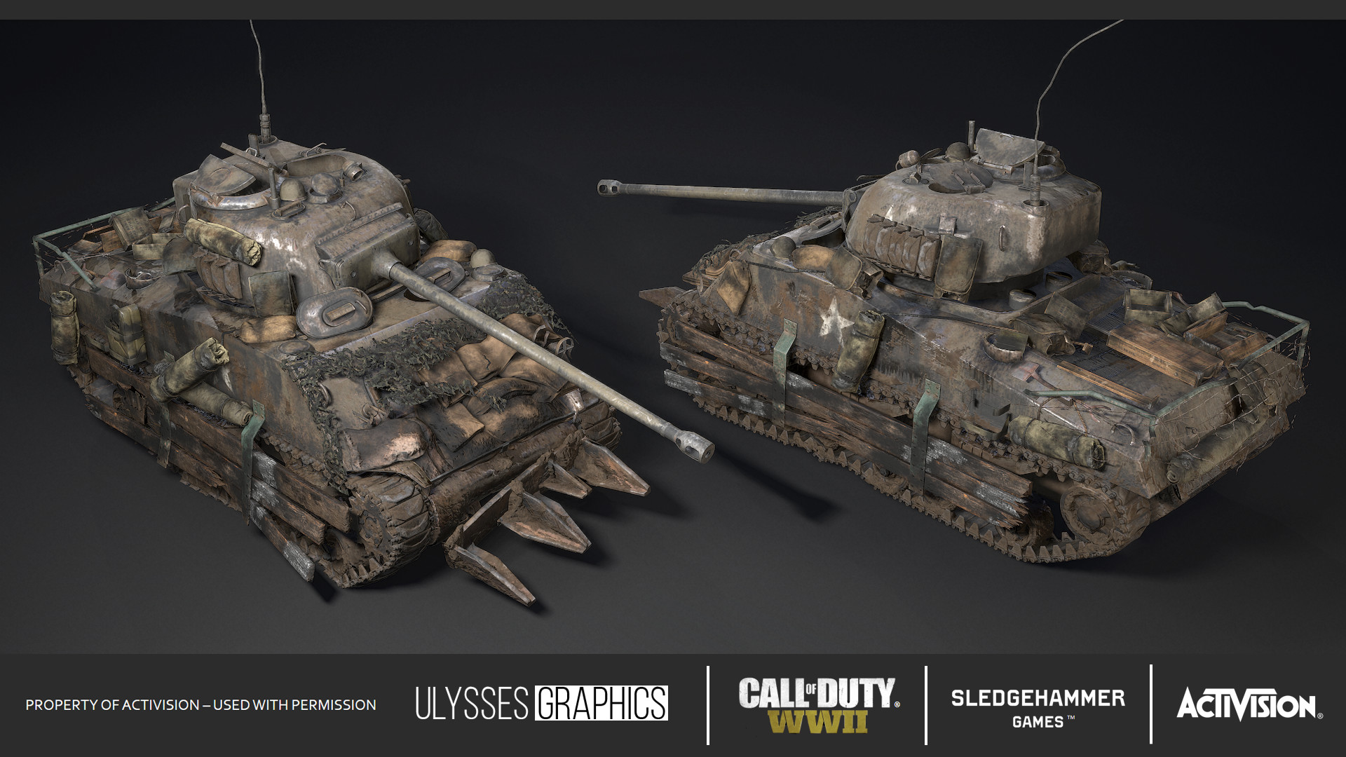 Call Of Duty Sherman Tank - HD Wallpaper 