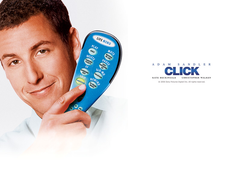 Adam Sandler In Click Wallpaper - Adam Sandler Click Cover - HD Wallpaper 