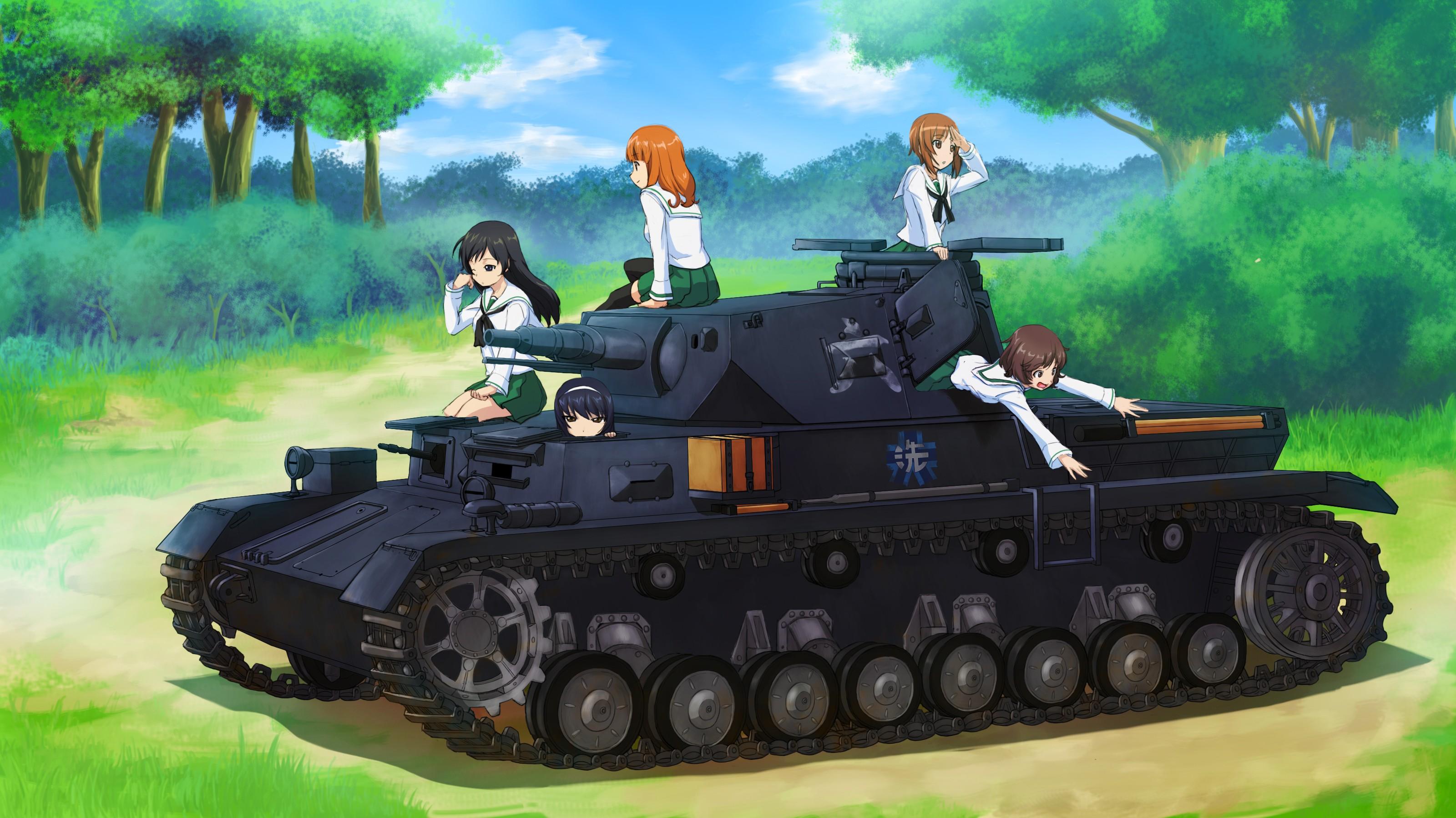 Panzer Wallpaper - Girls Und Panzer Background - HD Wallpaper 