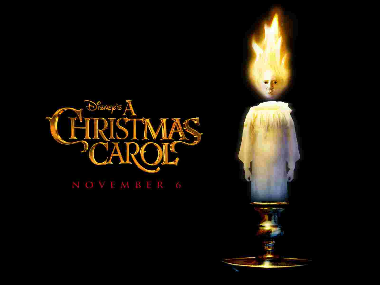 Christmas Carol Wallpaper - Christmas Carol Candle Ghost - HD Wallpaper 