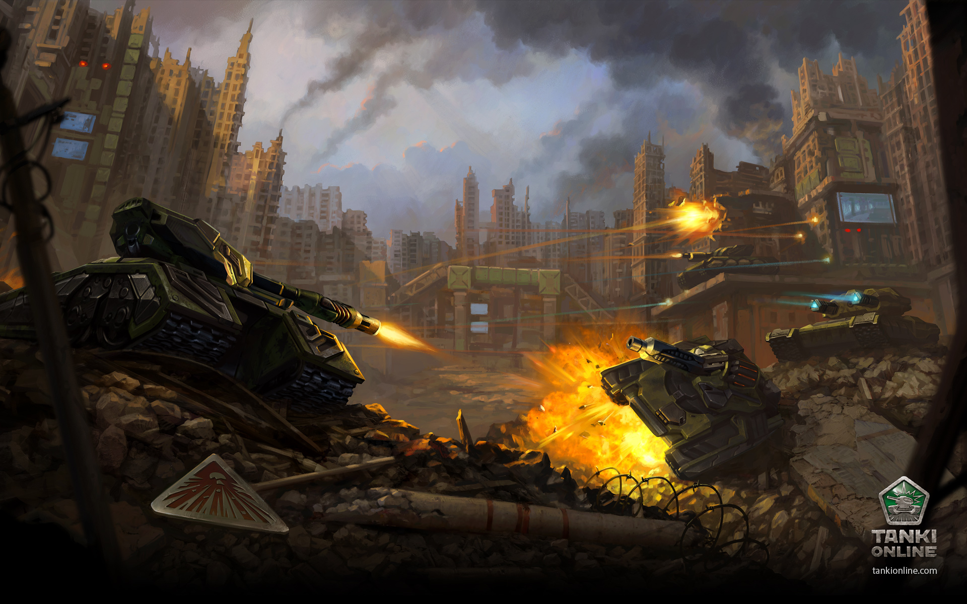 Tanki Online Wallpaper Hd - HD Wallpaper 