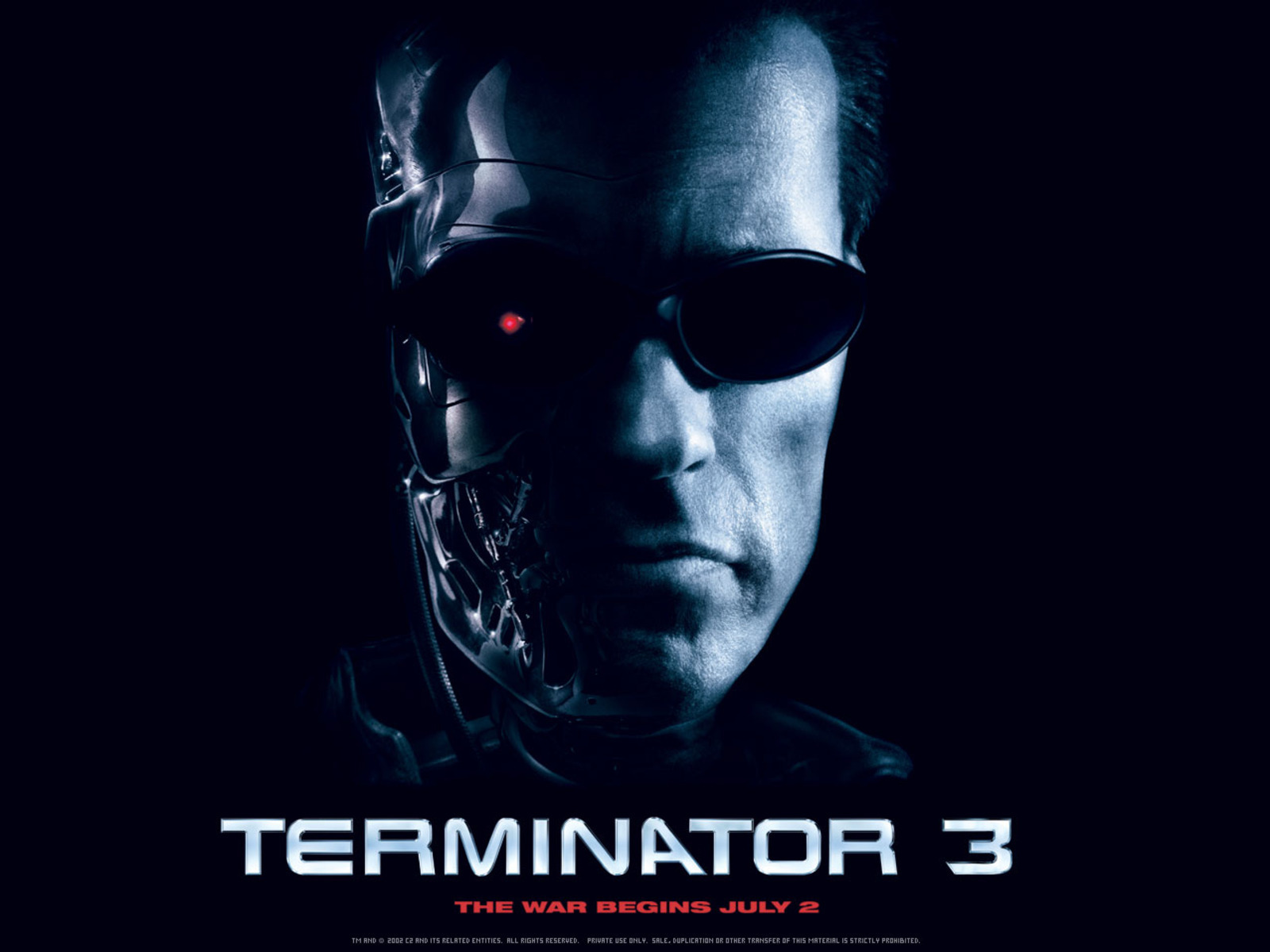 Terminator 3 - Terminator 3 Rise Of The Machines - HD Wallpaper 