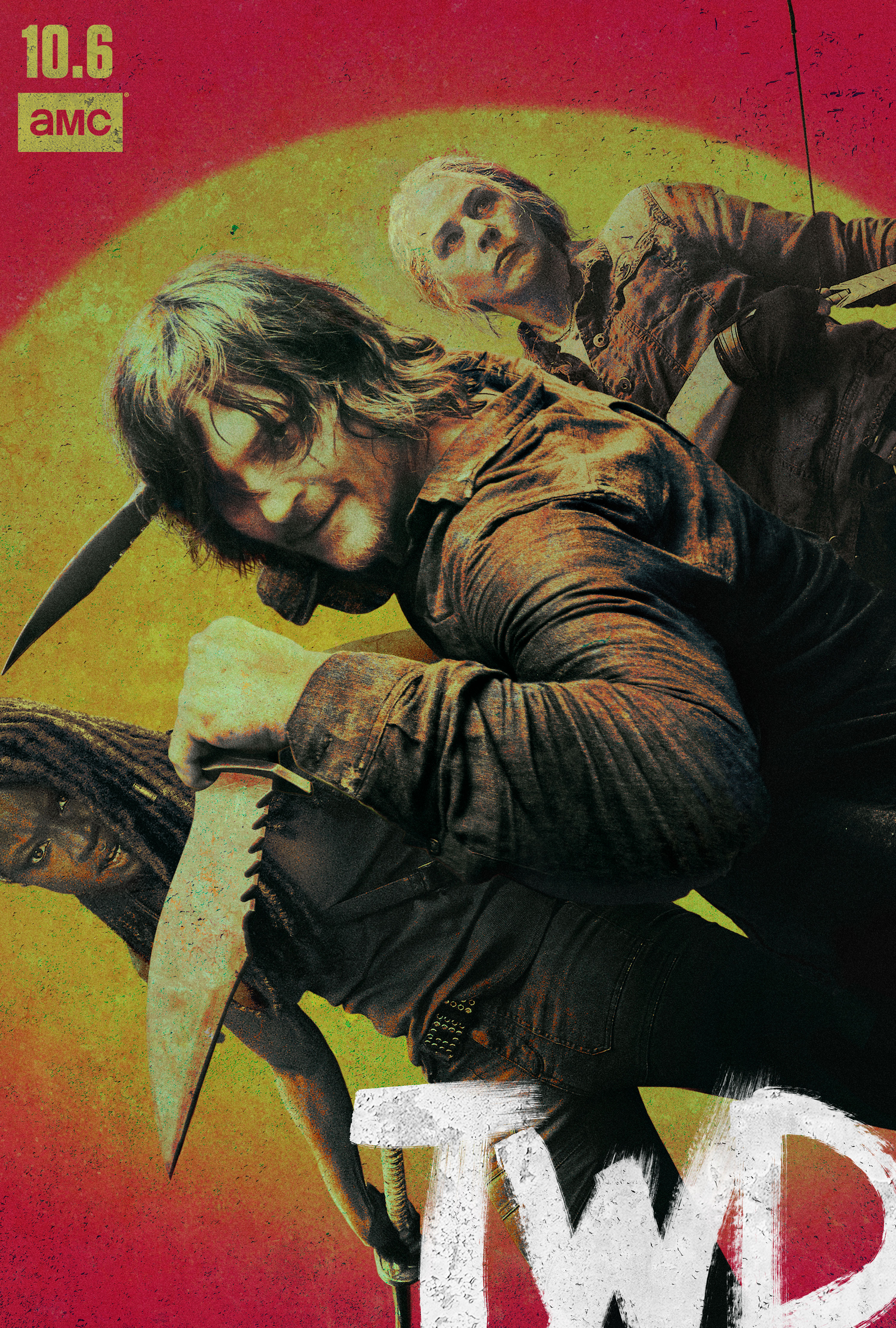 Twd Season 10 Poster - HD Wallpaper 