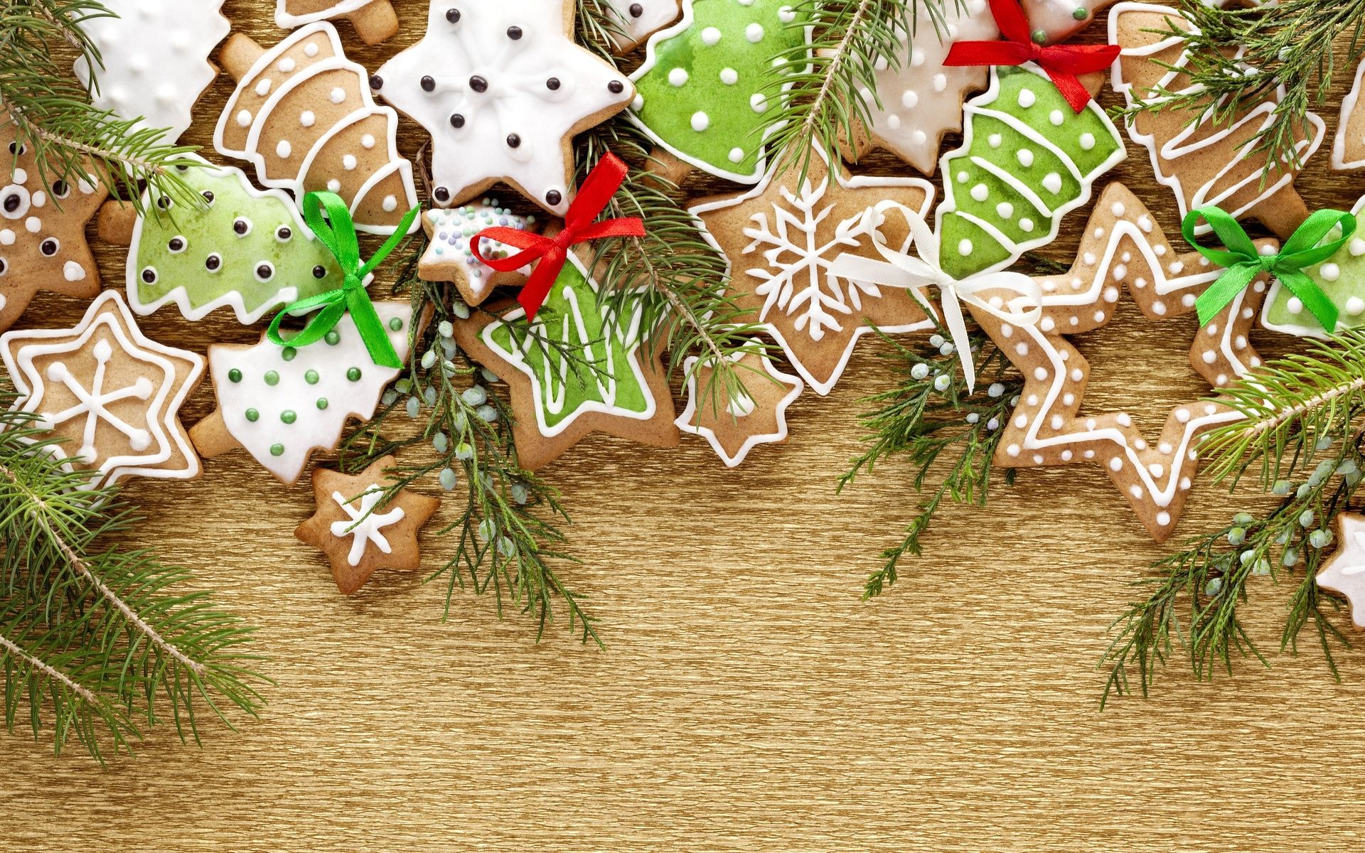 Christmas Cookies Hd - HD Wallpaper 