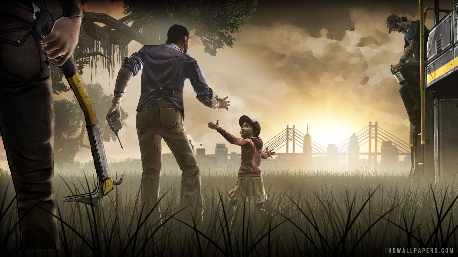 Walking Dead Wallpaper Game - HD Wallpaper 