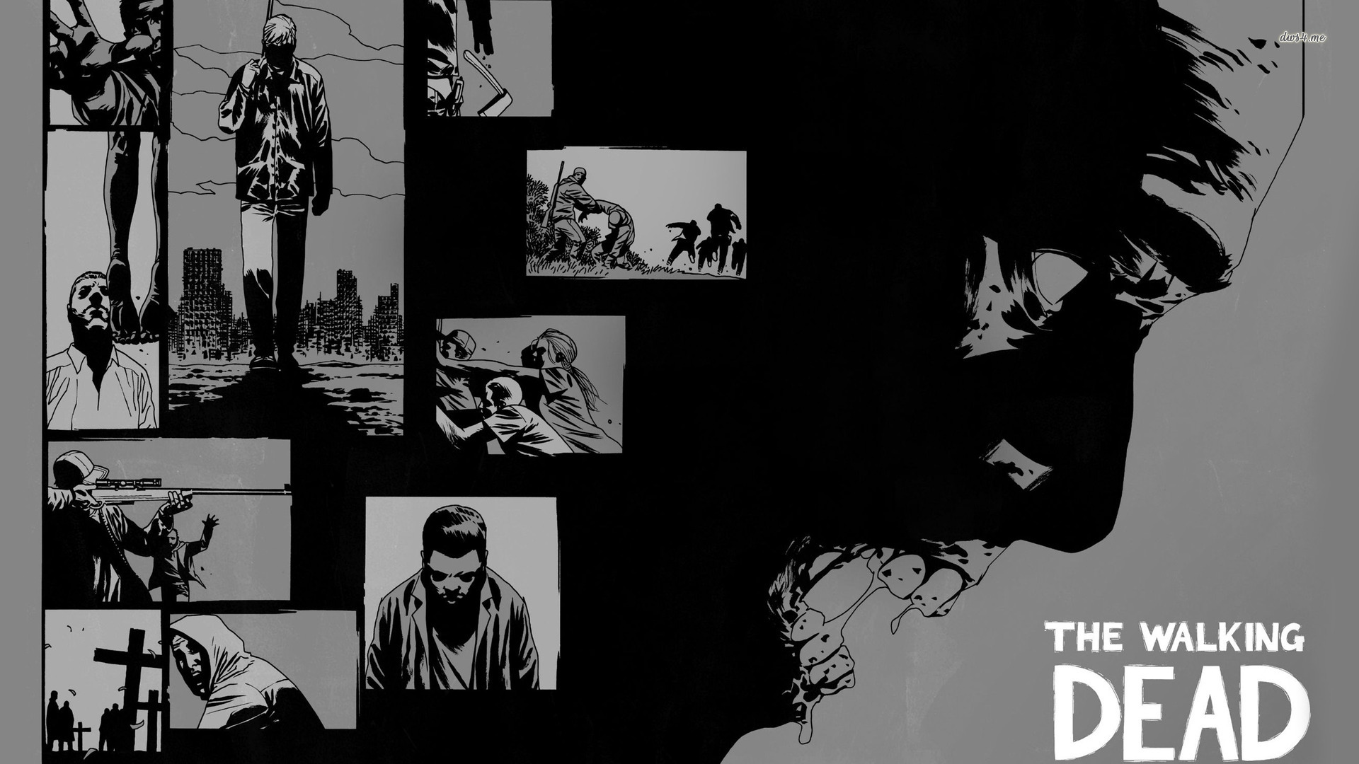 Walking Dead Telltale Art - HD Wallpaper 