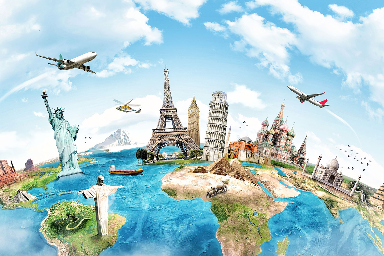 Global Travel - Travel The World - HD Wallpaper 