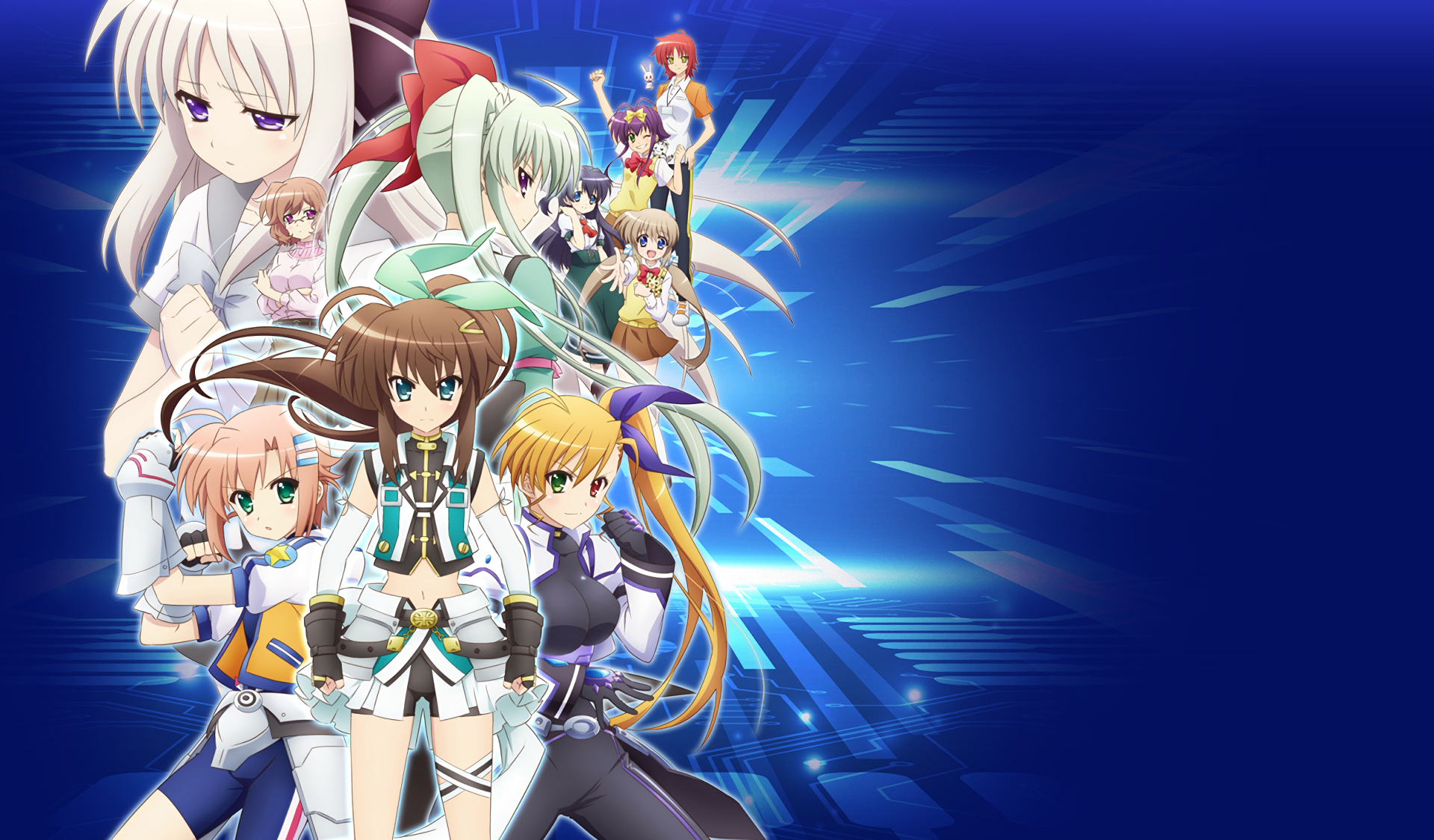 Mahou Shoujo Lyrical Nanoha Vivid Strike - HD Wallpaper 