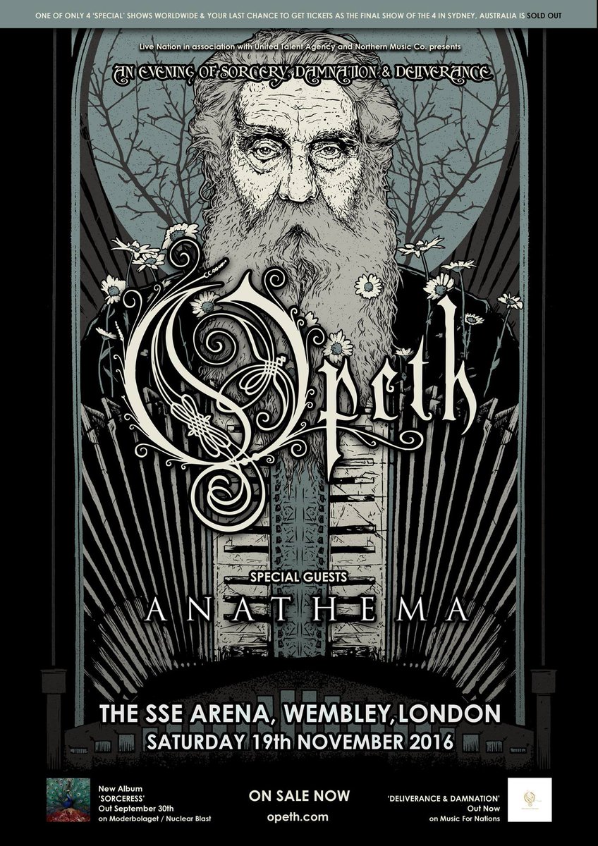Opeth Wembley - HD Wallpaper 