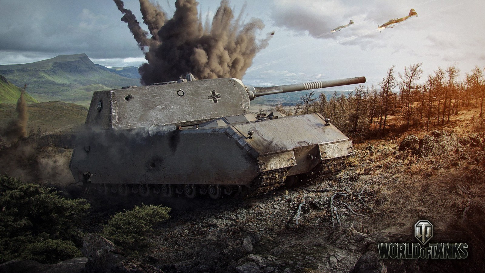 World Of Tanks Wallpaper Maus - HD Wallpaper 
