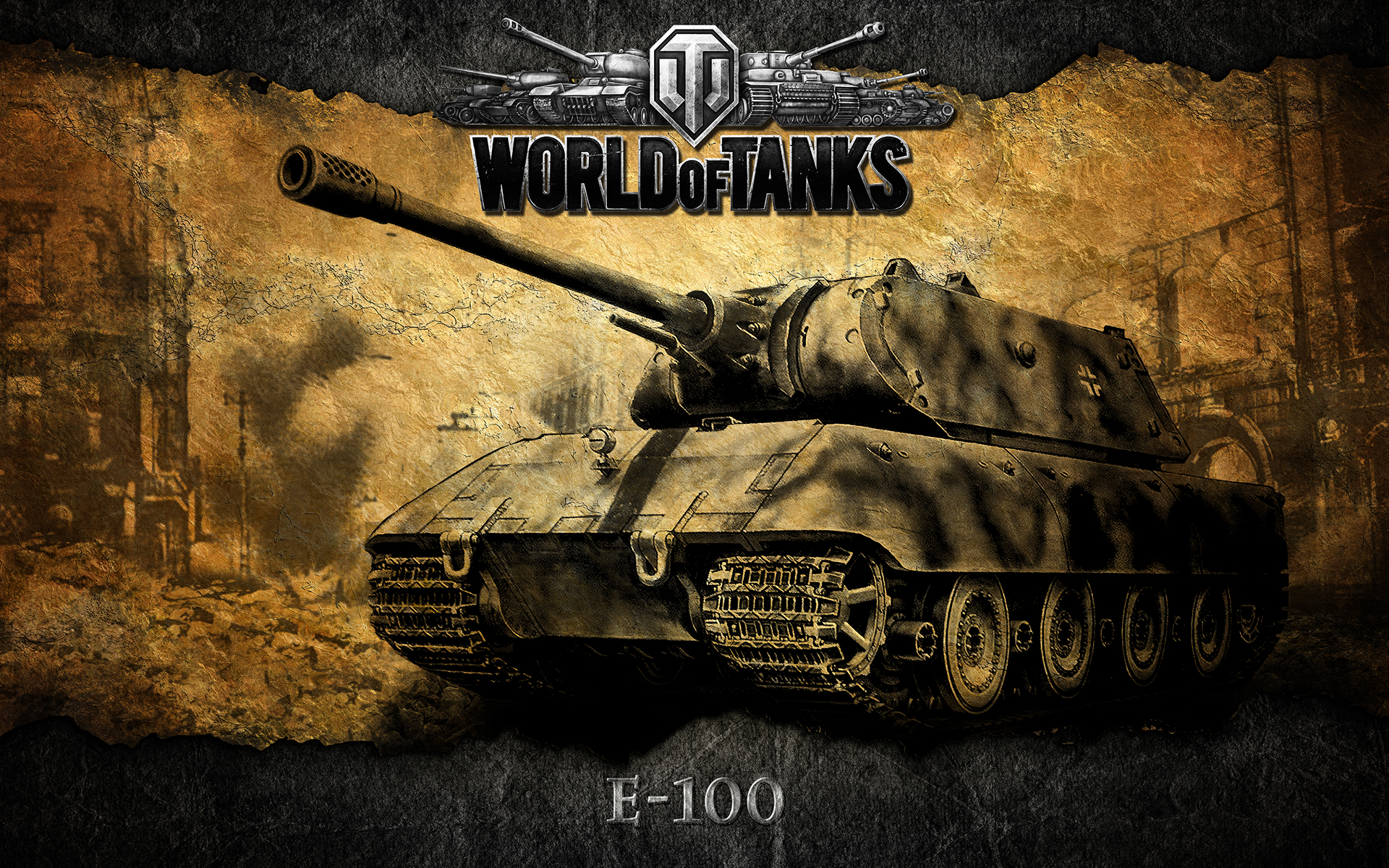 World Of Tanks Wallpaper E 100 - HD Wallpaper 