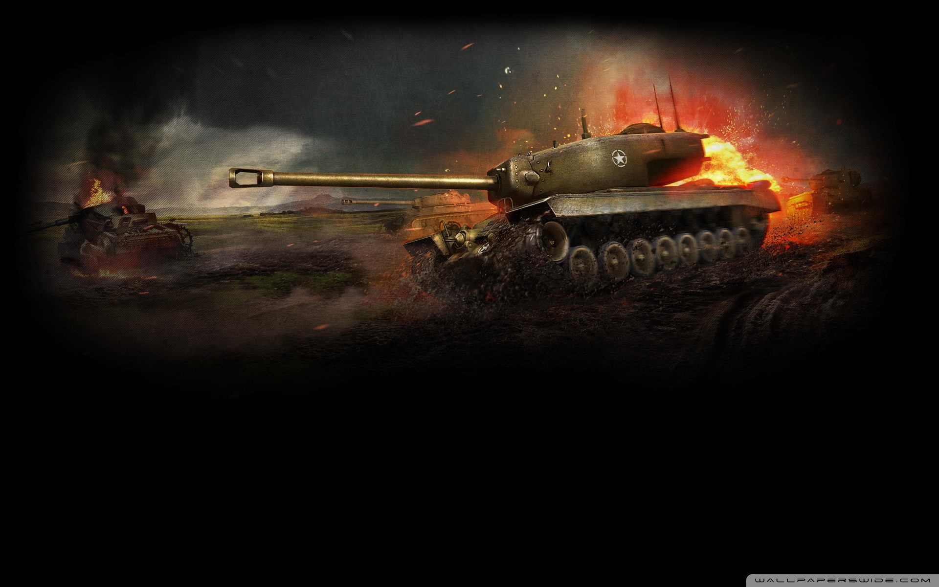 World Of Tanks Wallpaper Gif - HD Wallpaper 