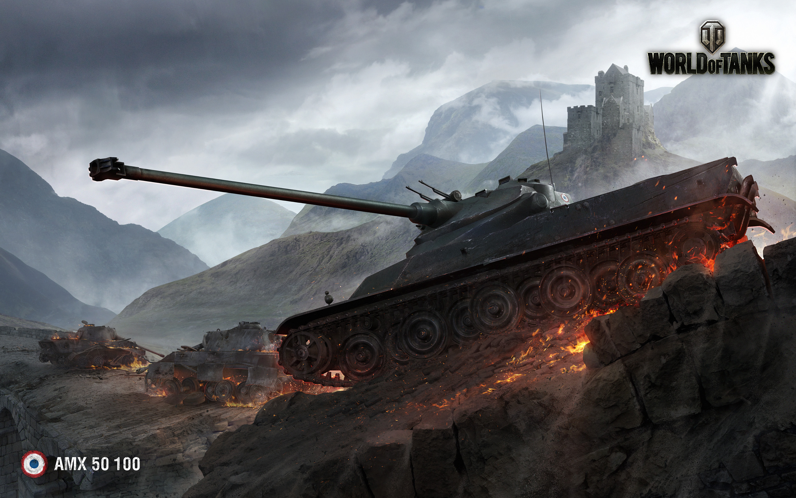 Wallpaper For March 2014 - World Of Tanks Wallpaper Amx - HD Wallpaper 