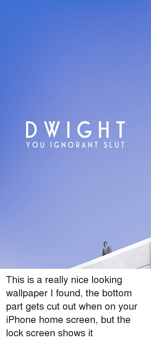 Ignorant, Iphone, And The Office - Poster - HD Wallpaper 