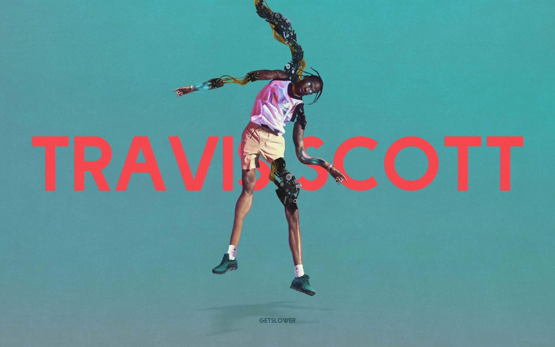 Travis Scott, Rapper, Artwork - Travis Scott Wallpaper Desktop - HD Wallpaper 