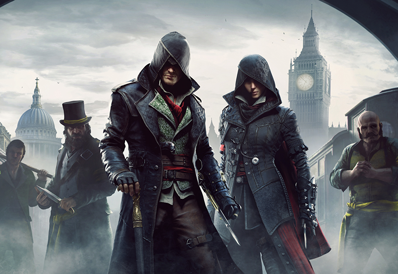 Jacob And Evie Assassins Creed - HD Wallpaper 