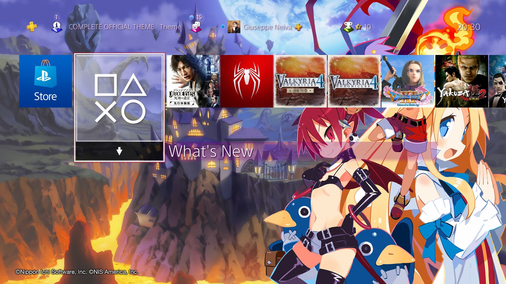 Disgaea 1 Complete Ps4 Theme - Disgaea 3 Ps4 Theme - HD Wallpaper 