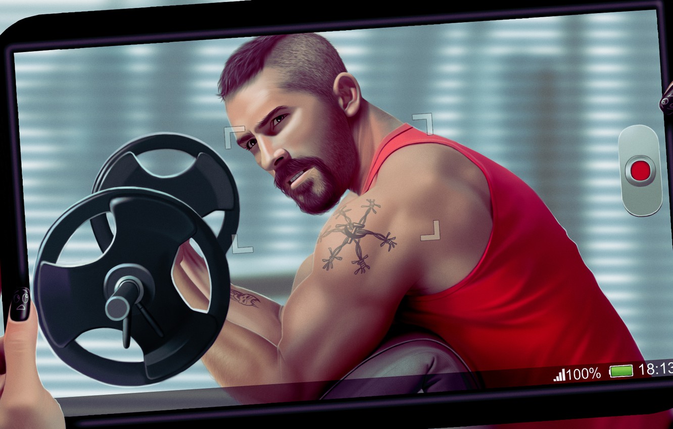 Photo Wallpaper Fighter, Training, Scott Adkins, Yuri - Бойка Обои Скачать - HD Wallpaper 