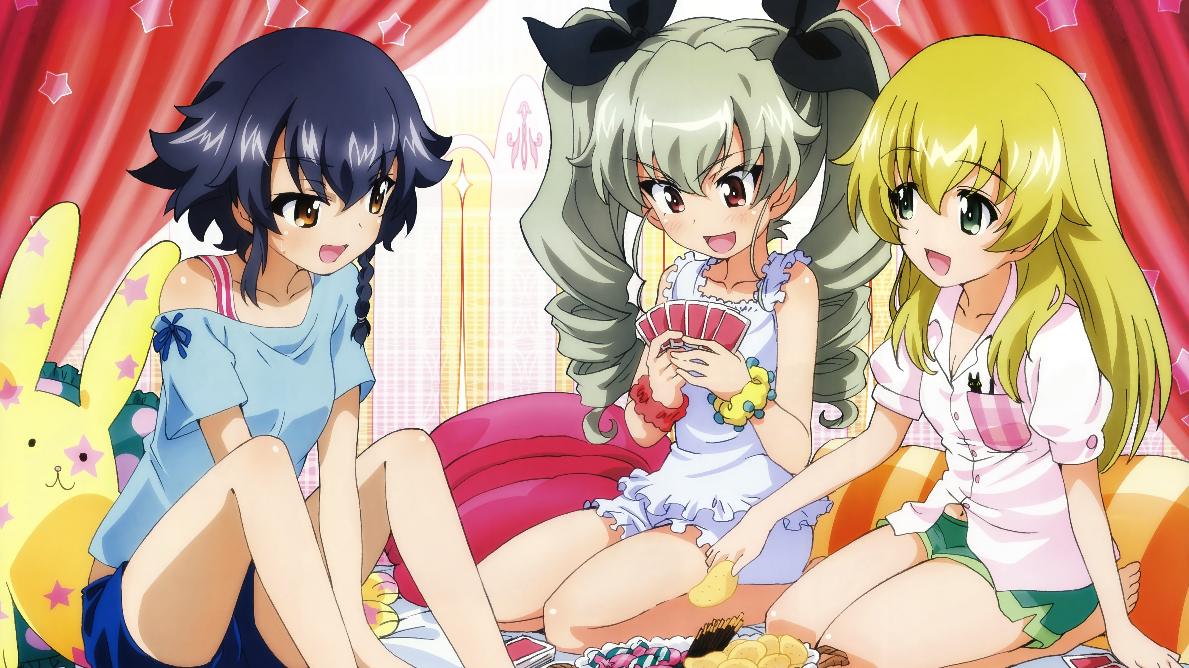 Popular High School Girls Anime - HD Wallpaper 