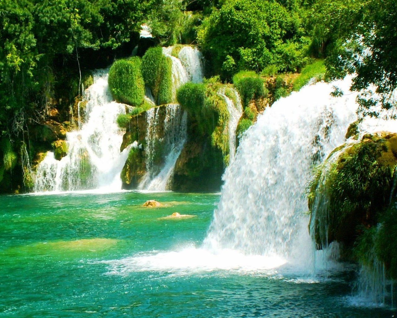 Paisajes De Cascadas - 1280x1024 Wallpaper - teahub.io