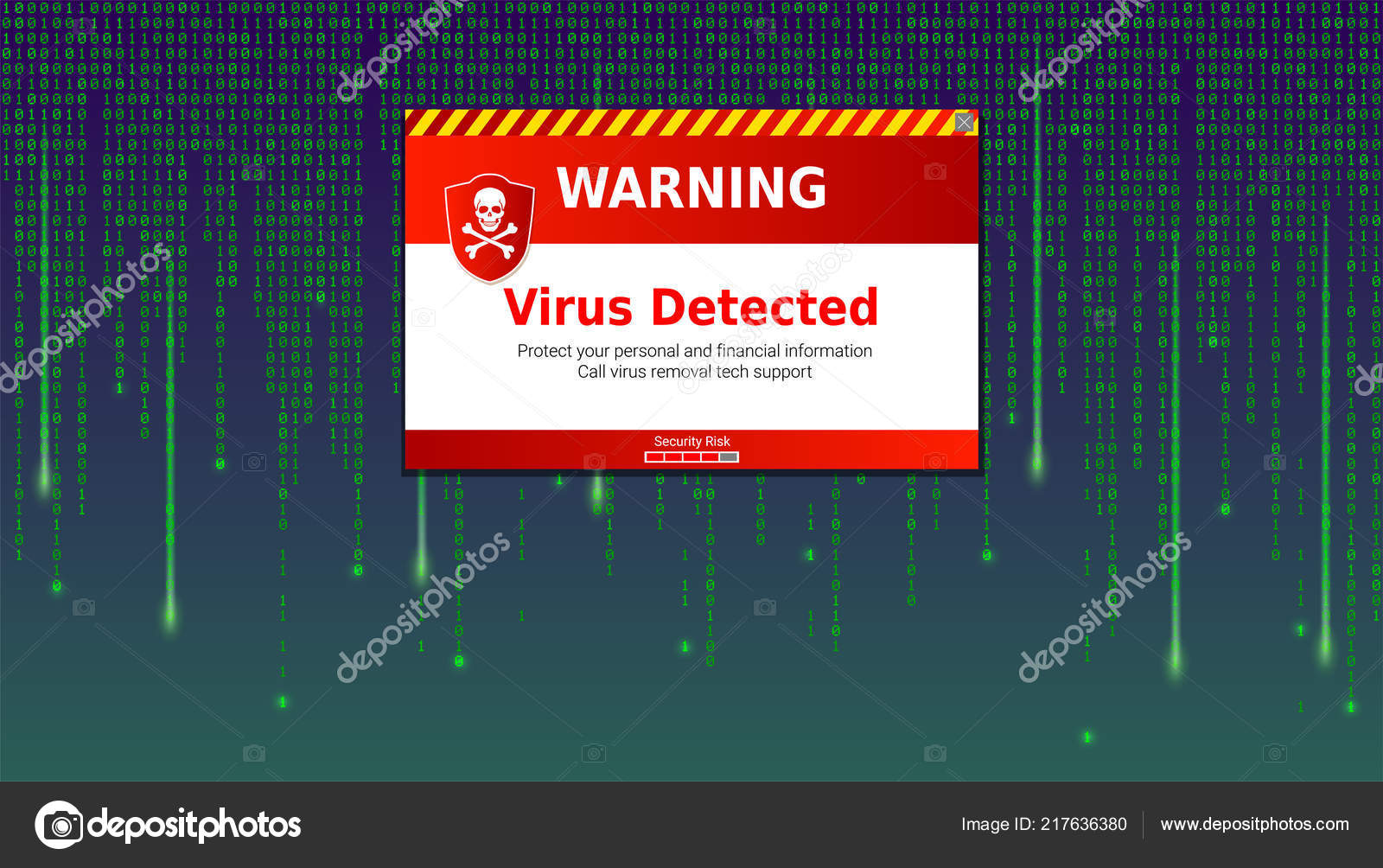 Virus Detected - HD Wallpaper 