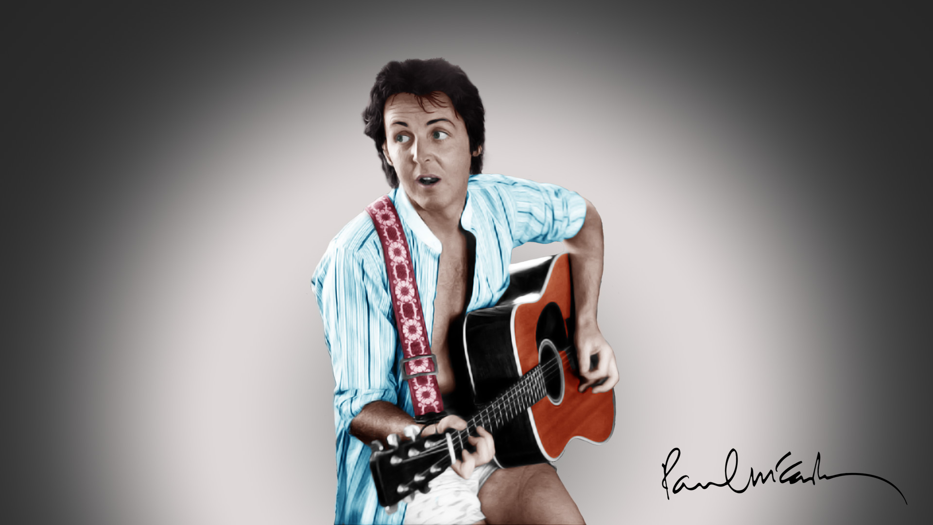 Paul Mccartney Wallpaper - Paul Mccartney - HD Wallpaper 