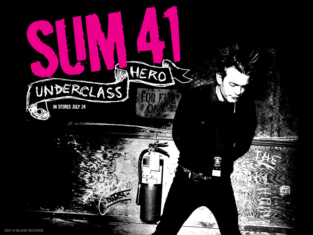 Sum - Sum 41 Underclass Hero - HD Wallpaper 